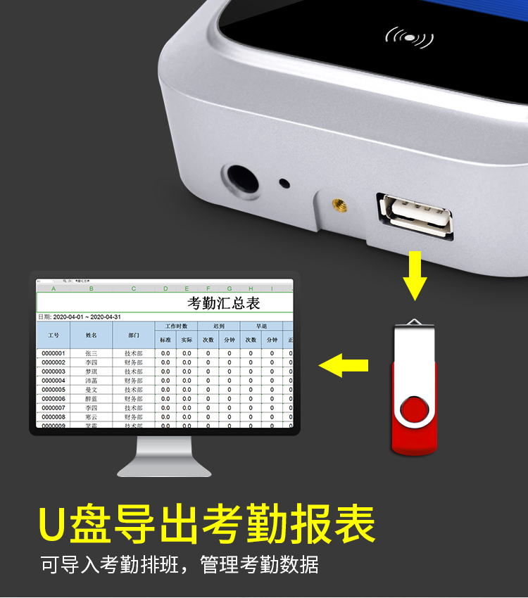 面部簽到打卡機(jī)